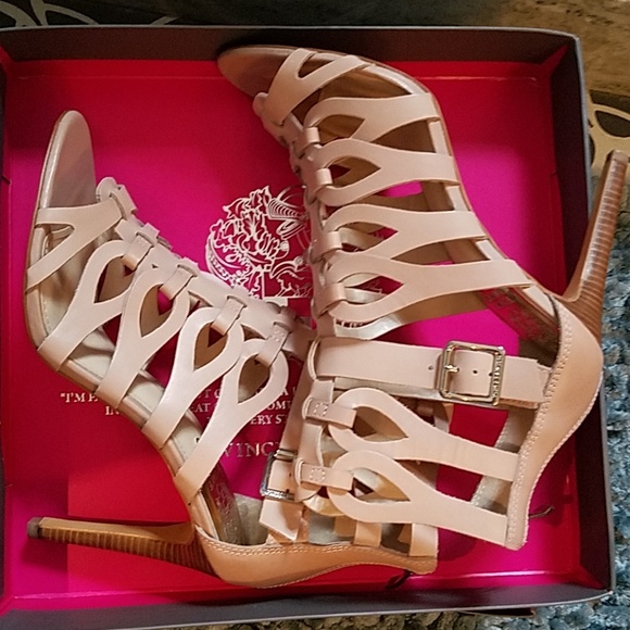 SOLD! In BOX! Vince Camuto Stappy Heels - Picture 2 of 9